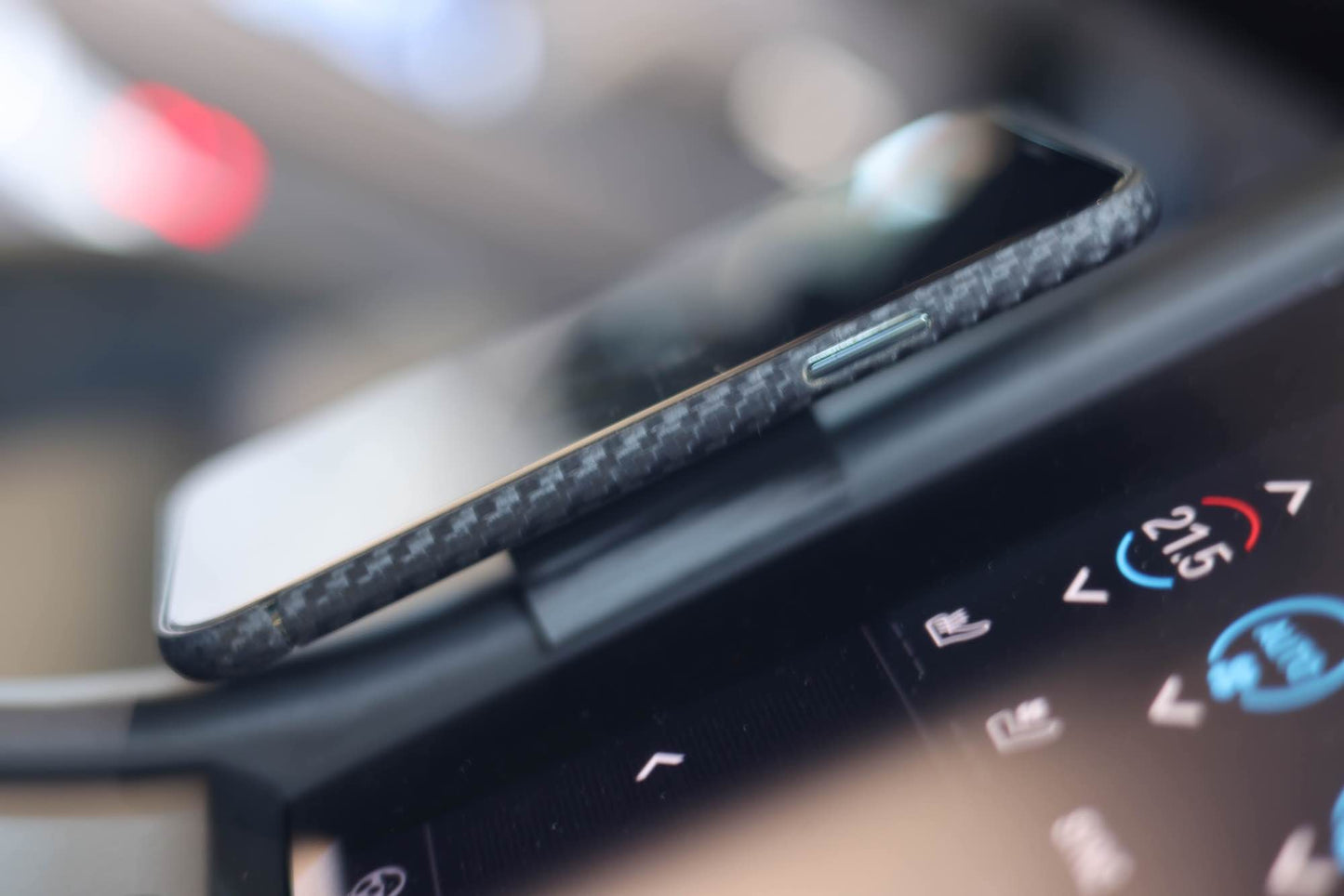 Porsche Taycan phone holder - 3D STL print file for download