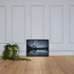 Framed Matterhorn Swiss Landscape at night time - photo paper poster