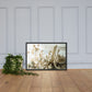 Psilocybe Cubensis mushroom - Framed photo paper poster